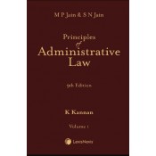LexisNexis's Principles of Administrative Law by M. P. Jain & S. N. Jain [2 HB Vols.]